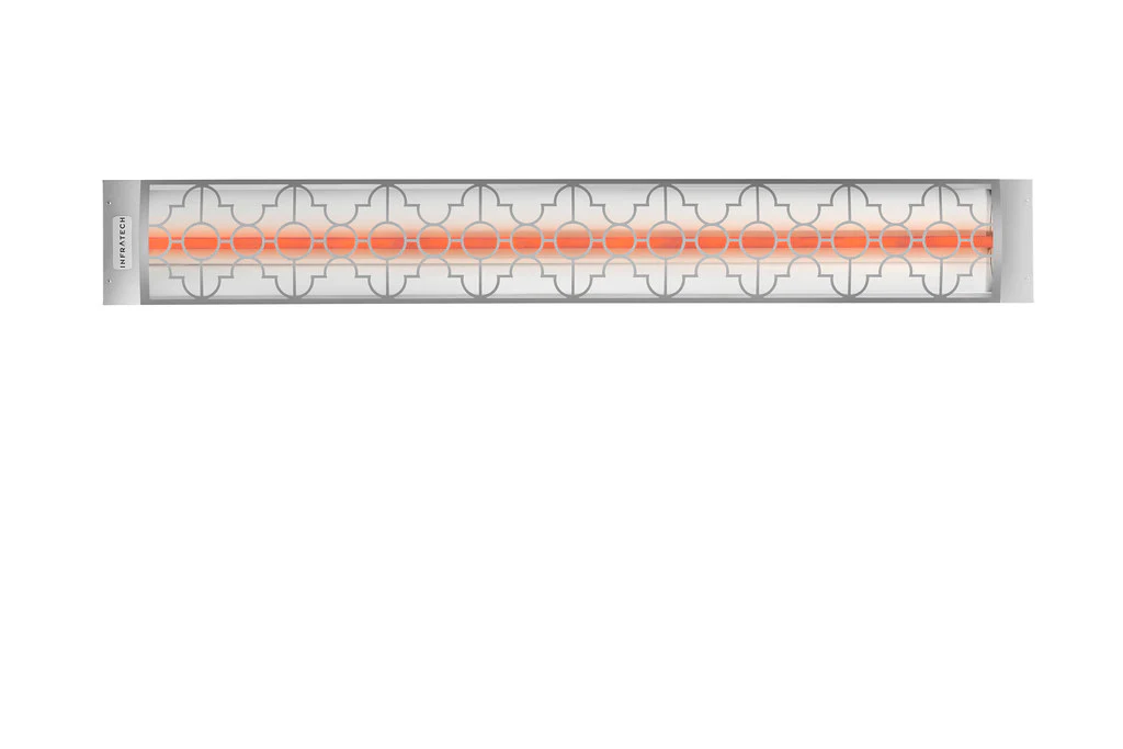 Infratech C Series Single Element Mediterranean Motif Stainless Steel