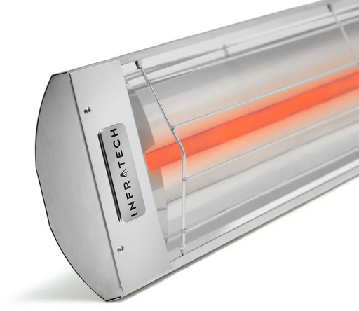 Infratech C Series Single Element Patio Heater in Stainless Steel Color