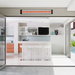 Infratech Contemporary Dual Element Motif Upgrade Kit