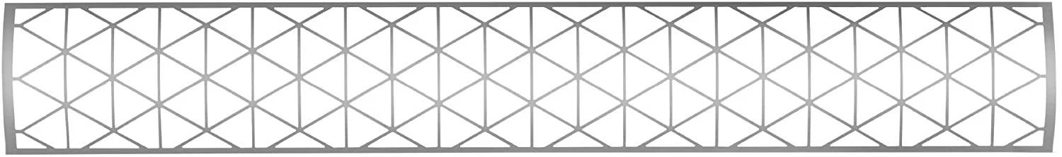 Infratech Contemporary Motif Upgrade Kit in Stainless Steel