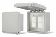 Infratech Duplex Stack Switch Dual Surface Mount with Weatherproof Box