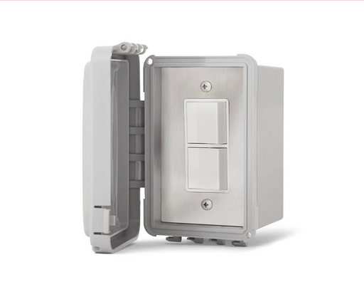Infratech Duplex Stack Switch Single Surface Mount with Weatherproof Box