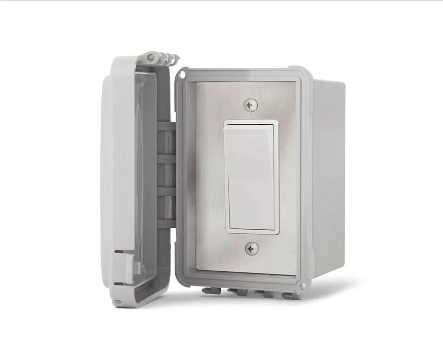 Infratech On Off Switch Single Surface Mount with Weatherproof Box
