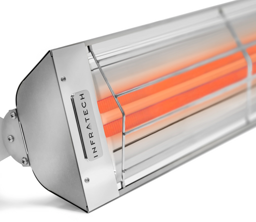 Infratech WD Series Dual Element Patio Heater in Stainless Steel