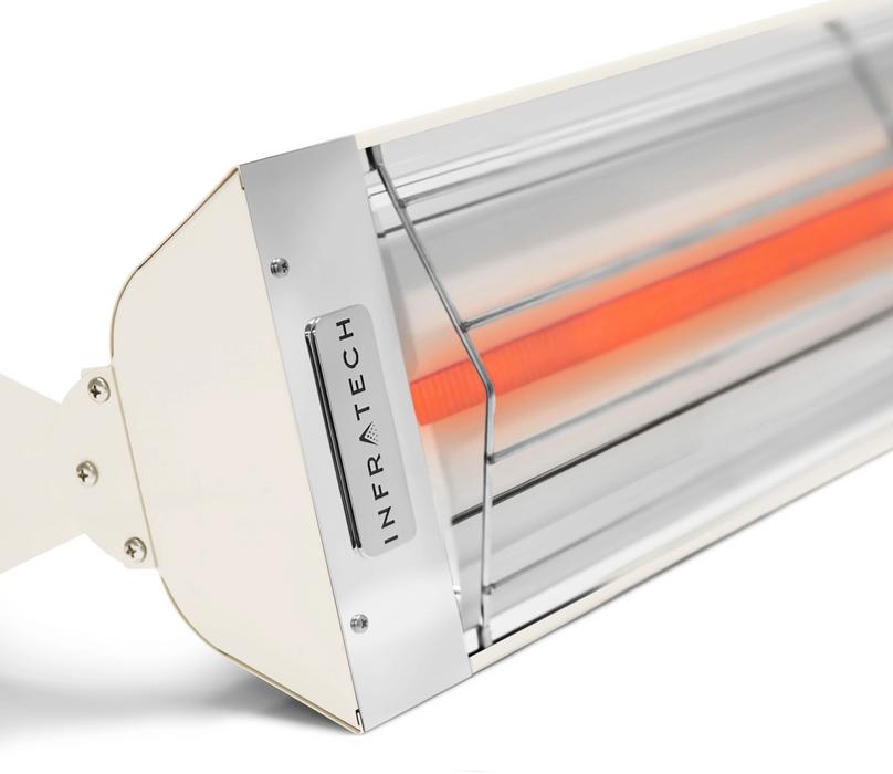 Infratech W Series Single Element Patio Heater in Biscuit Color
