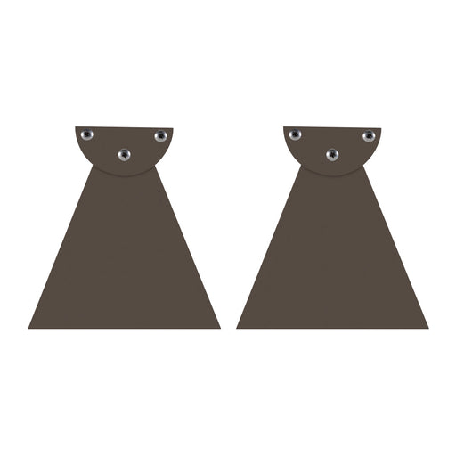 Standard 6 Inch Pair of Replacement W/WD Series Infratech Heater Brackets - 22 1151BR - Bronze