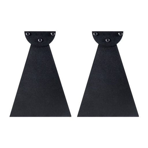 Infratech Heater Extended 8 Inch Pair of Brackets 22 1171BL - W/WD Series - Black