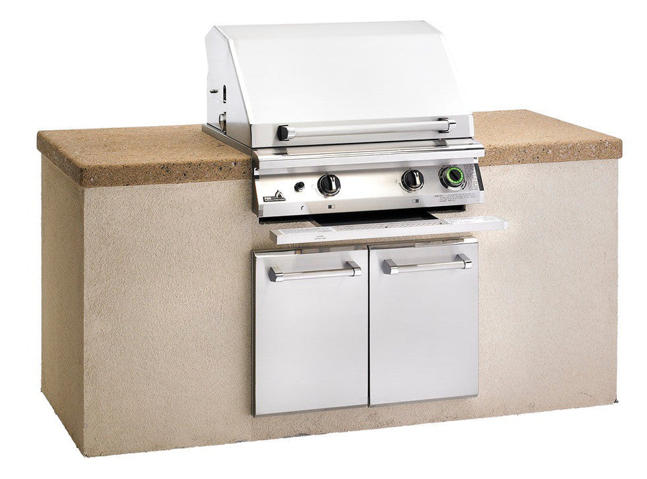 PGS Legacy Series MDS L30 Patio Gas Grill Access Doors - Stainless Steel Color