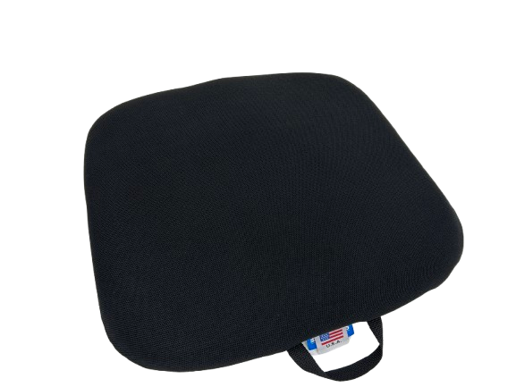 McCarty's SacroEase MCR1-BLACK - Comfort Rite Seat Cushion - 18 1/2 in. x 19 in. x 1 3/4 in. in. - Black