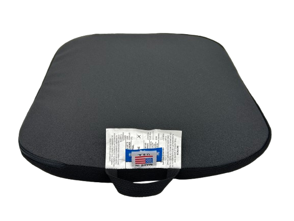 McCarty's SacroEase MCR1-BLACK - Comfort Rite Seat Cushion - 18 1/2 in. x 19 in. x 1 3/4 in. in. - Black