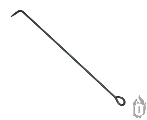 Ohio Flame OF34P 34 Fire Poker - 34 x 1 x 2 in. - Black High Heat