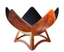 Ohio Flame OF41ABFFHB 41 Fire Flower Artisan Fire Bowl with Hollow Base - 41 x 41 x 24 in. - Patina Finish