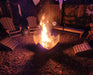 Ohio Flame OF41ABFF 41 Fire Flower Artisan Fire Bowl - 41 x 41 x 24 in. - Patina Finish