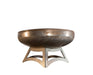 Ohio Flame OF24LTYHB 24 Liberty Fire Pit with Hollow Base - 24 x 24 x 16 in. - Natural Steel Finish