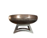 Ohio Flame OF30LTYHB 30 Liberty Fire Pit with Hollow Base - 30 x 30 x 16 in. - Natural Steel Finish