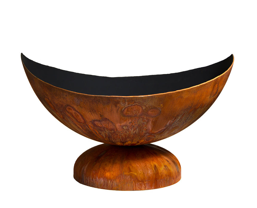Ohio Flame OF37ABLU 37 Lunar Artisan Fire Bowl - 37 x 37 x 22 in. - Patina Finish