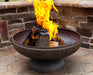 Ohio Flame OF30FPNSF 30 Patriot Fire Pit - 30 x 30 x 14.5 in. - Natural Steel Finish