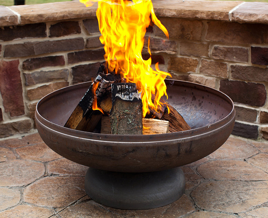 Ohio Flame OF24FPNSF 24 Patriot Fire Pit - 24 x 24 x 14 in. - Natural Steel Finish