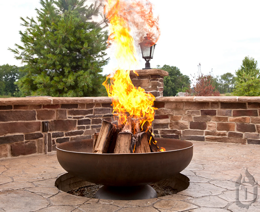 Ohio Flame OF36FPNSF 36 Patriot Fire Pit - 36 x 36 x 18 in. - Natural Steel Finish