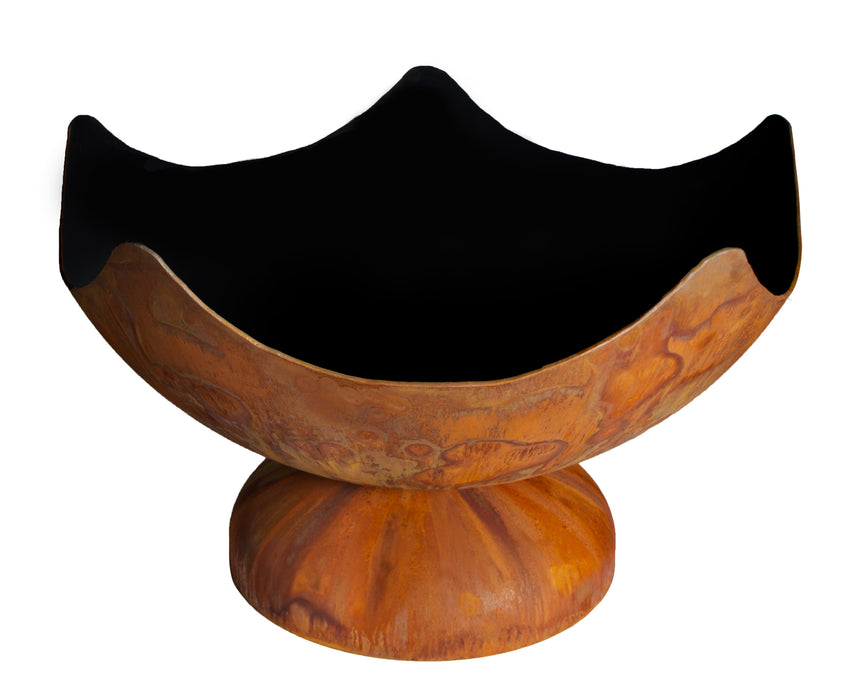 Ohio Flame OF37ABST 37 Stellar Artisan Fire Bowl - 37 x 37 x 22 in. - Patina Finish