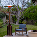 Patio Comfort CAB22T 22" Diameter Aluminum Table Top Outdoor Infrared Patio Heater Accessory for VINTAGE LP Heater Only - 22” Round 1” Deep Cast Aluminum Bronze Color