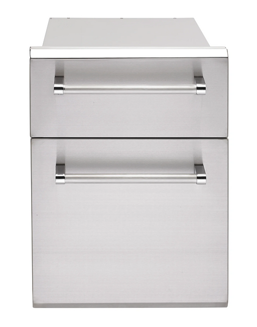 PGS Legacy Series M2DS 2 Drawer Set Outdoor Patio Gas Grill Accessory (Masonry Installation)