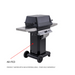 PGS A-Series AB PED Aluminum Pedestal Kit for Outdoor Patio Gas Grill