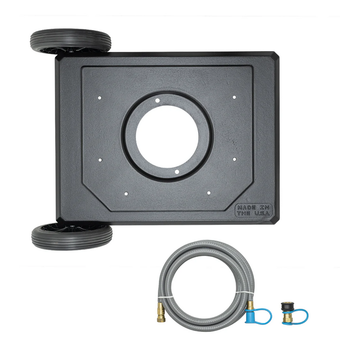 PGS A-Series ANC Wheeled Base for Natural Gas Outdoor Patio Gas Grill