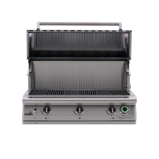 PGS Legacy Series S36T Pacifica 39 Inch Outdoor Patio Gas Grill Head (Gourmet) with Timer