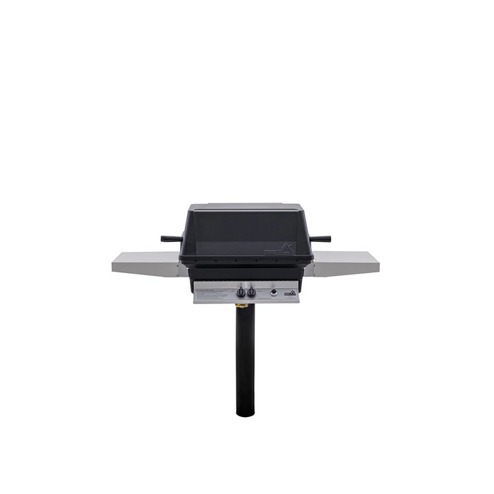 PGS A-Series APP Permanent Mounting Post for Natural Gas Outdoor Patio Gas Grill