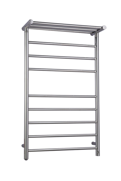 Pursonic TW400 Towel Warmer Rack with Shelf - 39 in. x 17 in. x 26 in. in. - Gray