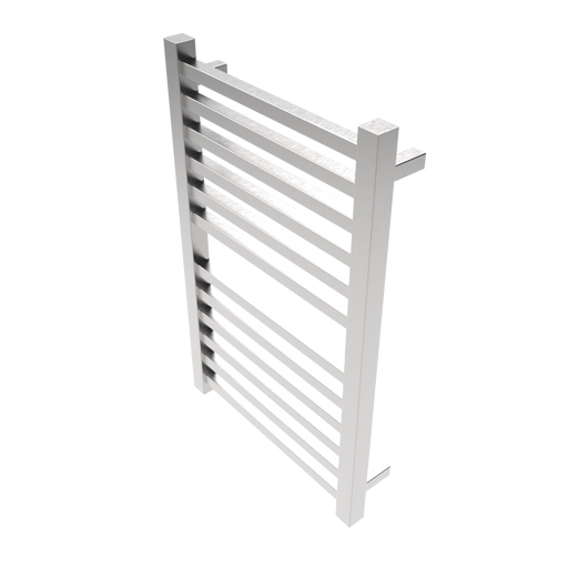 Amba Products Q2132B Quadro 12-Bar Hardwired Towel Warmer - 4.375 x 21.25 x 33.125 in. - Brushed Finish