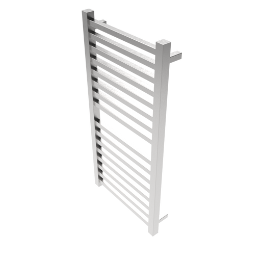 Amba Products Q2142B Quadro 16-Bar Hardwired Towel Warmer - 4.375 x 21.25 x 42.625 in. - Brushed Finish