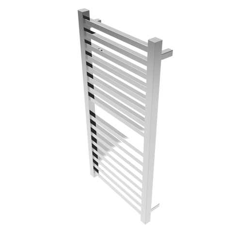 Amba Products Q2142P Quadro 16-Bar Hardwired Towel Warmer - 4.375 x 21.25 x 42.625 in. - Polished Finish