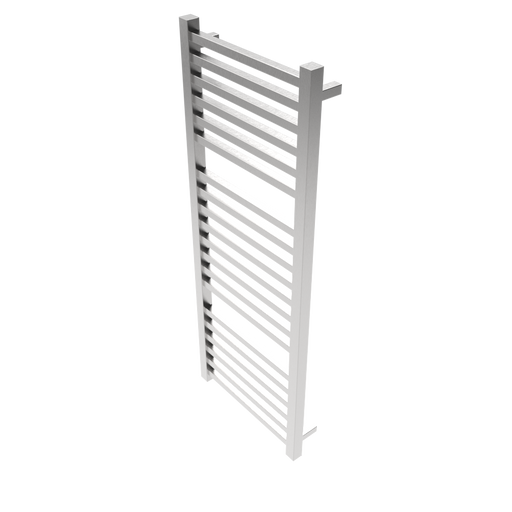 Amba Products Q2154B Quadro 20-Bar Hardwired Towel Warmer - 4.375 x 21.25 x 54.375 in. - Brushed Finish