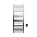 Amba Products Q2154P Quadro 20-Bar Hardwired Towel Warmer - 4.375 x 21.25 x 54.375 in. - Polished Finish