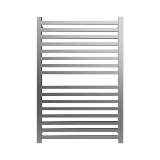 Amba Products Q2942B Quadro 16-Bar Hardwired Towel Warmer - 4.375 x 29.125 x 42.625 in. - Brushed Finish