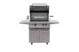 PGS Legacy Series S27RLP Newport Gourmet 30 Inch Propane Gas Grill Head with S27CART Wheeled Cart Base