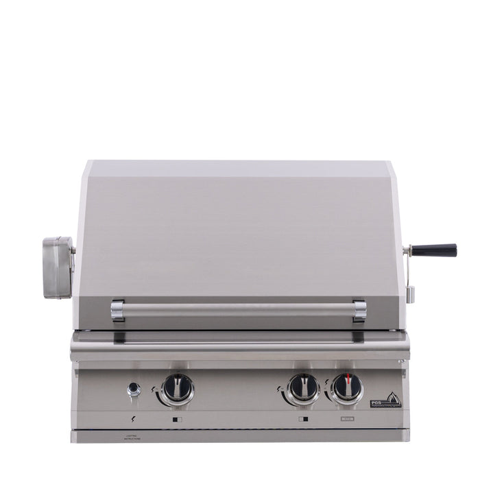 PGS Legacy Series S27RNG Patio Gas Grill Head - Stainless Steel Color