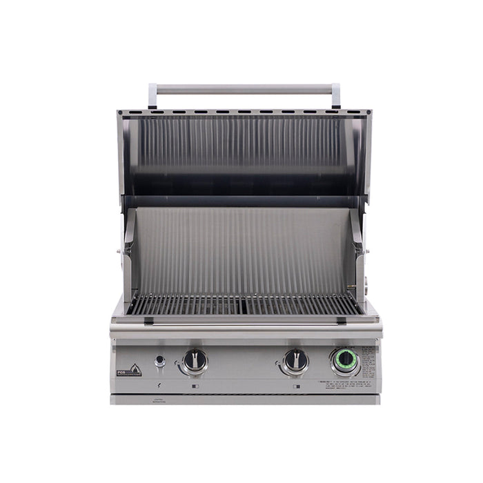 PGS Legacy Series S27TNG Patio Gas Grill Head - Stainless Steel Color