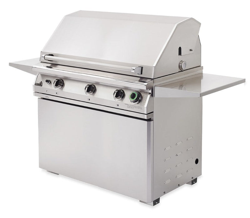 PGS Legacy Series S36NPED Patio Gas Grill Pedestal (NG) - Stainless Steel Color