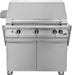 PGS Legacy Series S36RNG Pacifica 39 Inch Natural Gas Outdoor Patio Gas Grill Head Gourmet on S36CART Wheeled Cart Base