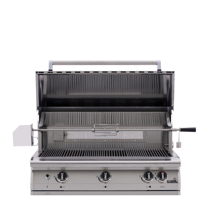 PGS Legacy Series S36RLP Patio Gas Grill Head - Stainless Steel Color