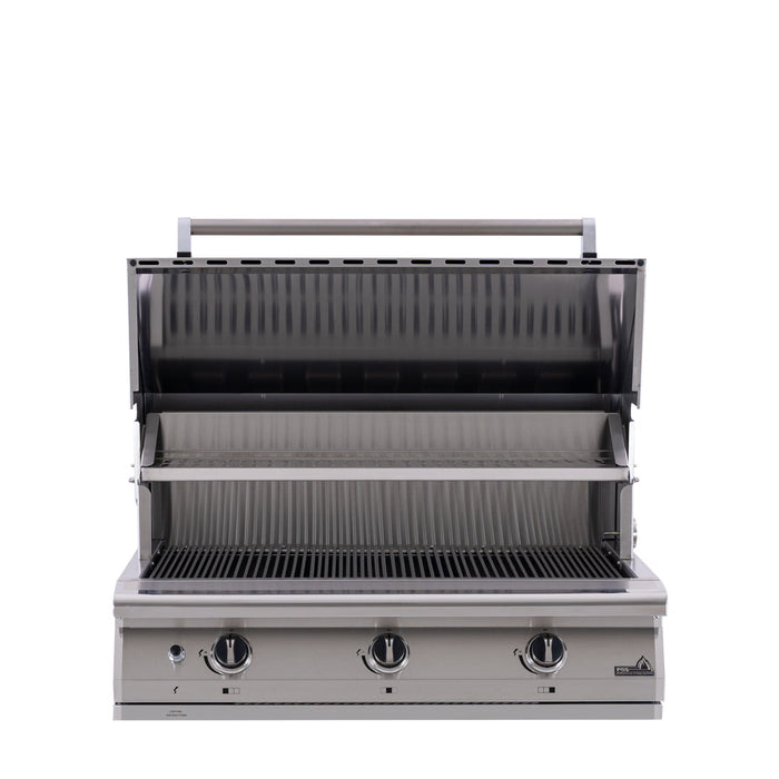 PGS Legacy Series S36NG Patio Gas Grill Head - Stainless Steel Color