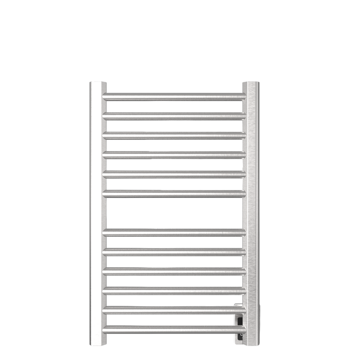 Amba Products S2132B Sirio 12-Bar Hardwired Towel Warmer - 4 x 21.5 x 33.125 in. - Brushed Finish