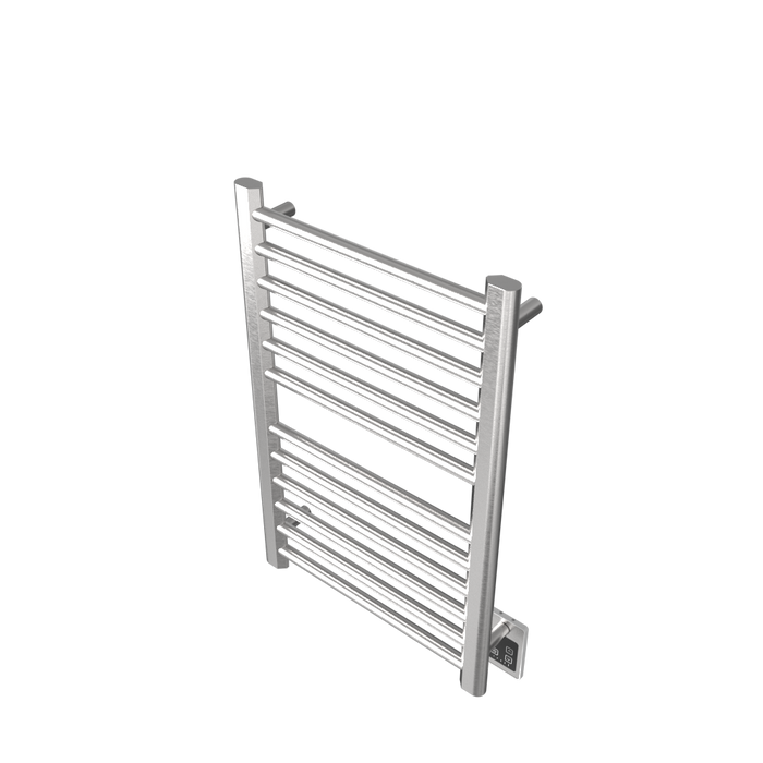 Amba Products S2132B Sirio 12-Bar Hardwired Towel Warmer - 4 x 21.5 x 33.125 in. - Brushed Finish