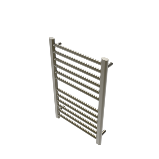 Amba Products S2132BB Sirio 12-Bar Hardwired Towel Warmer - 4 x 21.5 x 33.125 in. - Brushed Bronze Finish