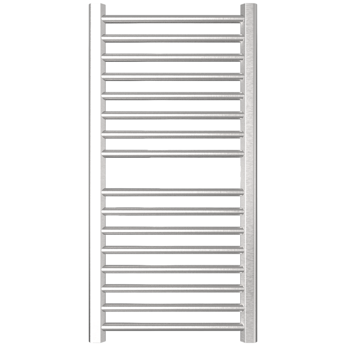 Amba Products S2142B Sirio 16-Bar Hardwired Towel Warmer - 4 x 21.5 x 42.625 in. - Brushed Finish