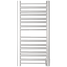 Amba Products S2142B Sirio 16-Bar Hardwired Towel Warmer - 4 x 21.5 x 42.625 in. - Brushed Finish