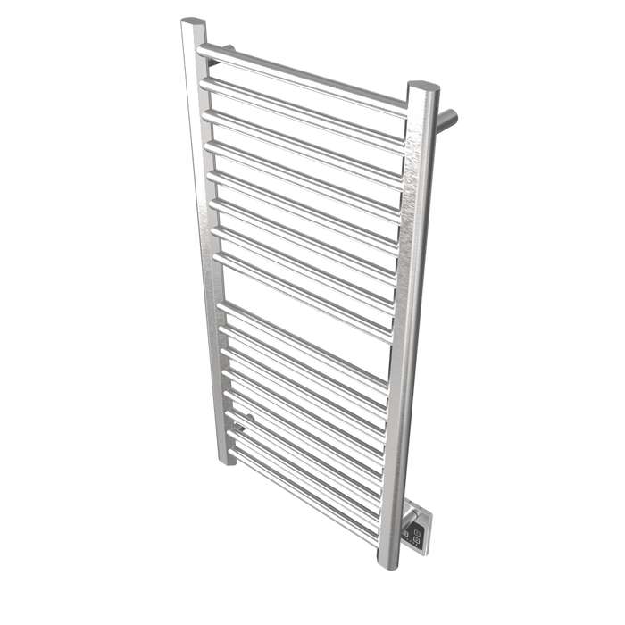 Amba Products S2142B Sirio 16-Bar Hardwired Towel Warmer - 4 x 21.5 x 42.625 in. - Brushed Finish